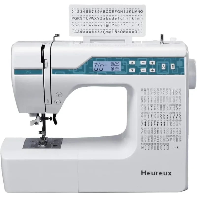 Sewing and Quilting Machine Computerized, LCD Display, Z6 Automatic Needle Threader