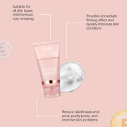 Collagen Peel Off Facial Mask + Kojic Acid Turmeric Overnight Wrapping Mask Anti Aging Nourishes Glowing Skin Peel Off Face Mask