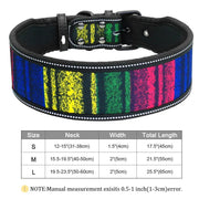 Reflective Puppy Big Dog Collar Adjustable Wide Pet Collars With Buckle For Small Medium Large Dogs - JNR Products