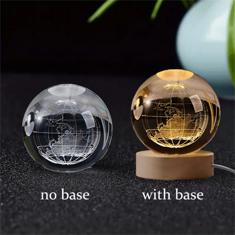 Engraved Solar System Globe Astronomy Birthday Gift Home Desktop Decoration - JNR Products