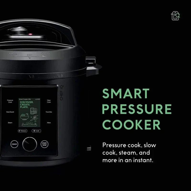 CHEF iQ Smart Pressure Cooker 10 Cooking Functions & 18 Features