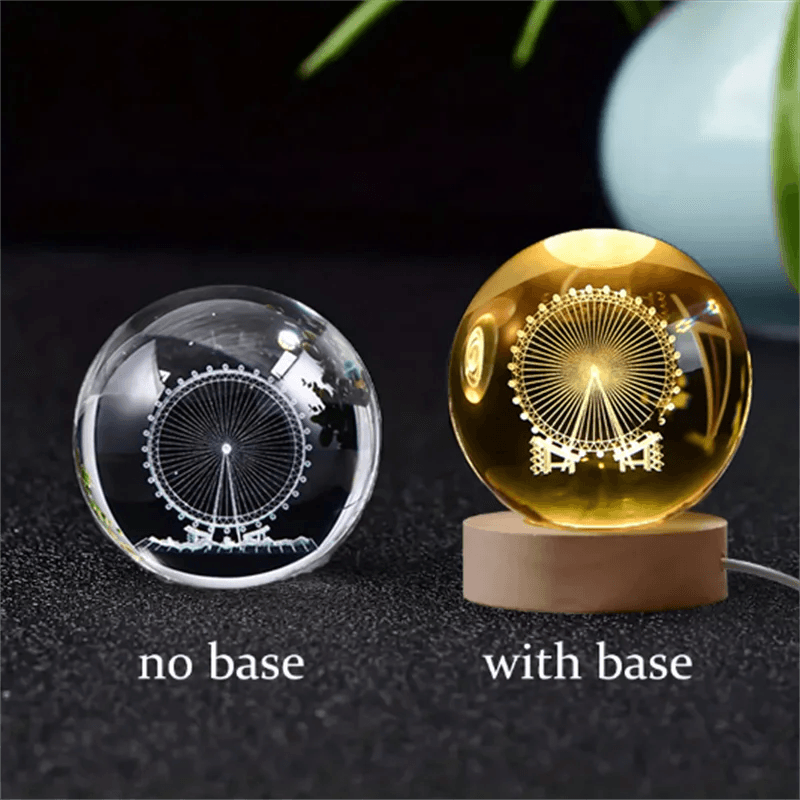 Engraved Solar System Globe Astronomy Birthday Gift Home Desktop Decoration - JNR Products