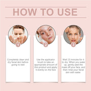 Collagen Peel Off Facial Mask + Kojic Acid Turmeric Overnight Wrapping Mask Anti Aging Nourishes Glowing Skin Peel Off Face Mask