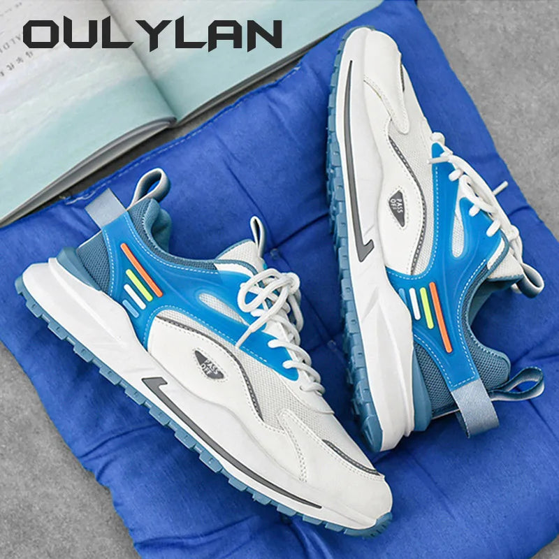 Spring Autumn Seasons Casual Sports Men's Shoes Upper Stitching