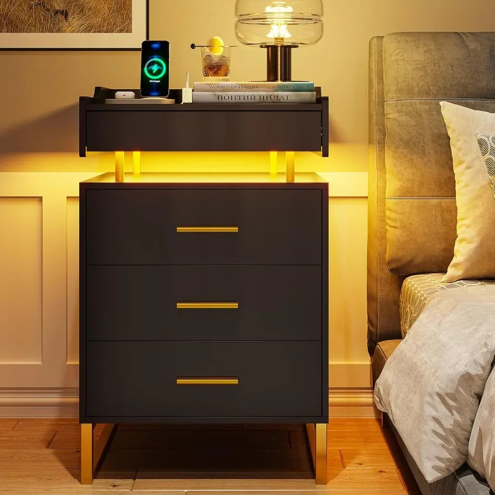 Mobile Bedside Tables for the Bedroom