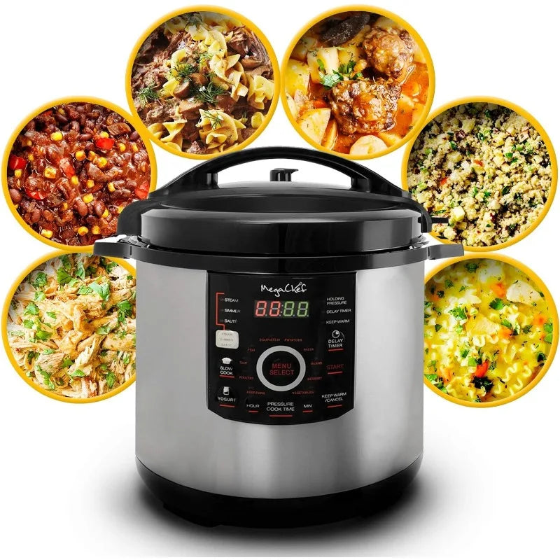 MegaChef 6 Quart Electric Pressure Cooker