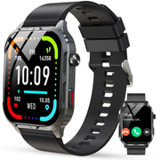 Smart Watch for Android and iPhone, H5 IP68 Waterproof Smartwatch for Women Men , Smart Watch with Bluetooth Call(Answer/Make Calls), Black - JNR Products