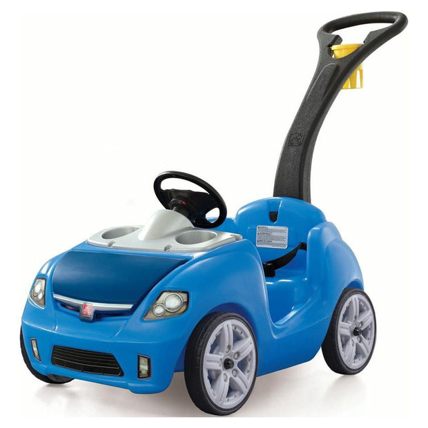 Step2 Whisper Ride II Kids Blue Push Car and Ride on Toy for Toddlers - JNR Products