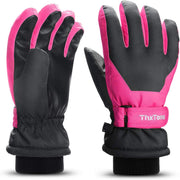 ThxToms Kids Winter Gloves Waterproof Ski Snow Snowboard Gloves for Ourdoor Sports, Boys and Girls Cold Weather Gloves - JNR Products