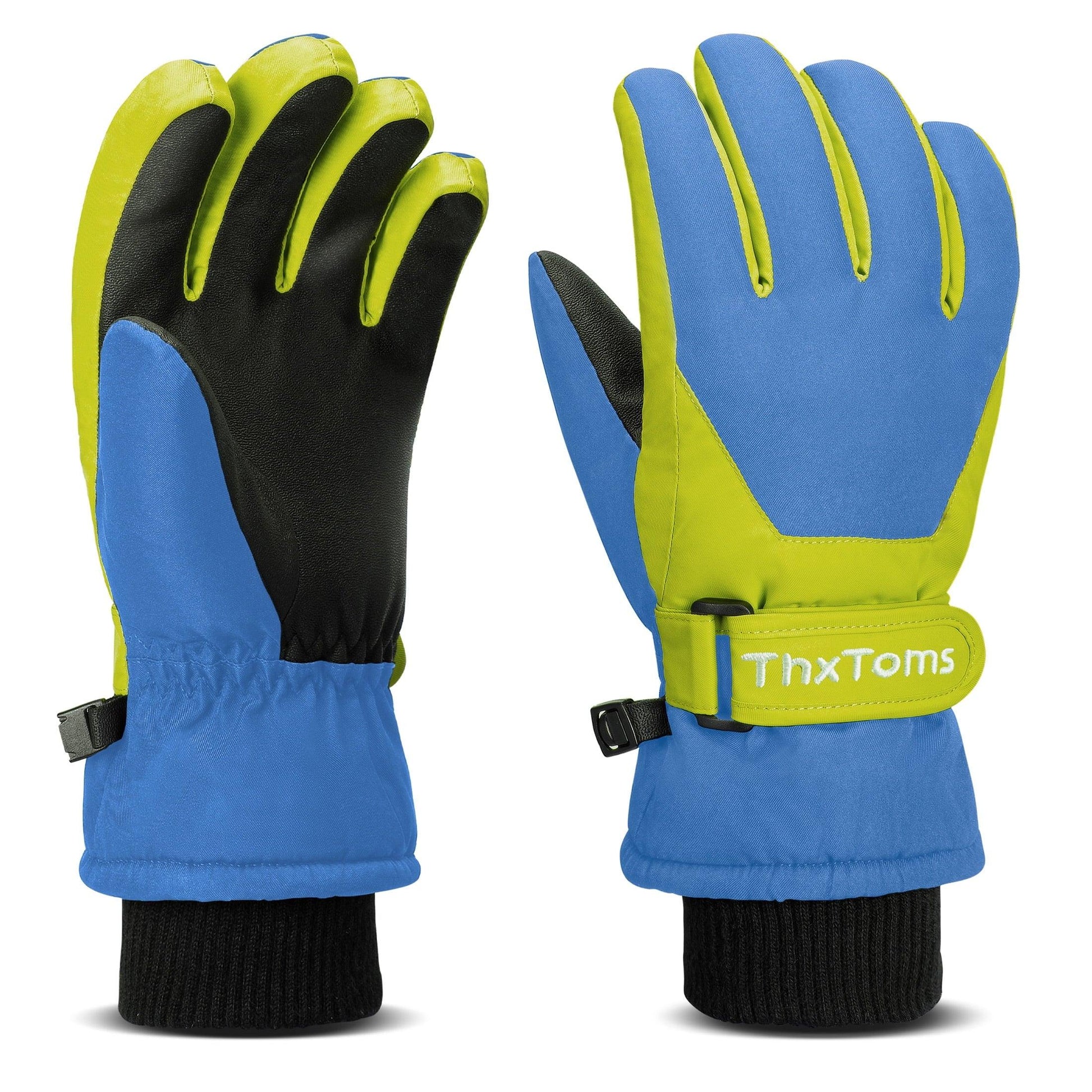 ThxToms Kids Winter Gloves Waterproof Ski Snow Snowboard Gloves for Ourdoor Sports, Boys and Girls Cold Weather Gloves - JNR Products