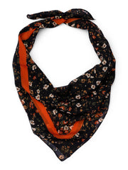 Time and Tru Women's Print Scarf, Black Multi-Color - JNR Products