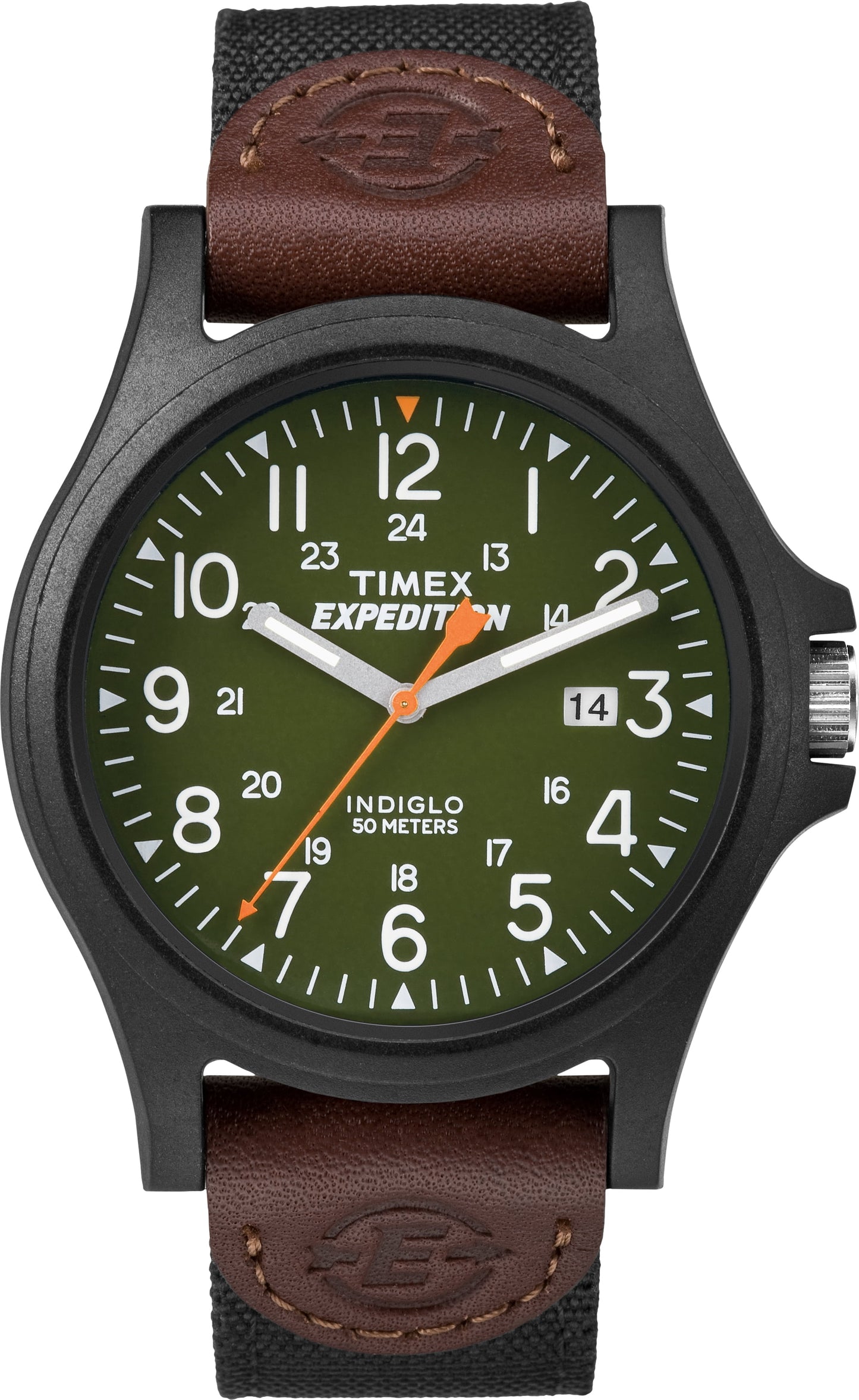 Timex Men's 40mm Resin Strap Wristwatch, Dark Green & Black - JNR Products