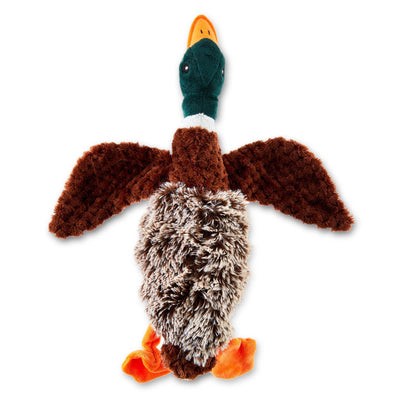 Vibrant Life Plush Duck Dog Toy with Honker - JNR Products