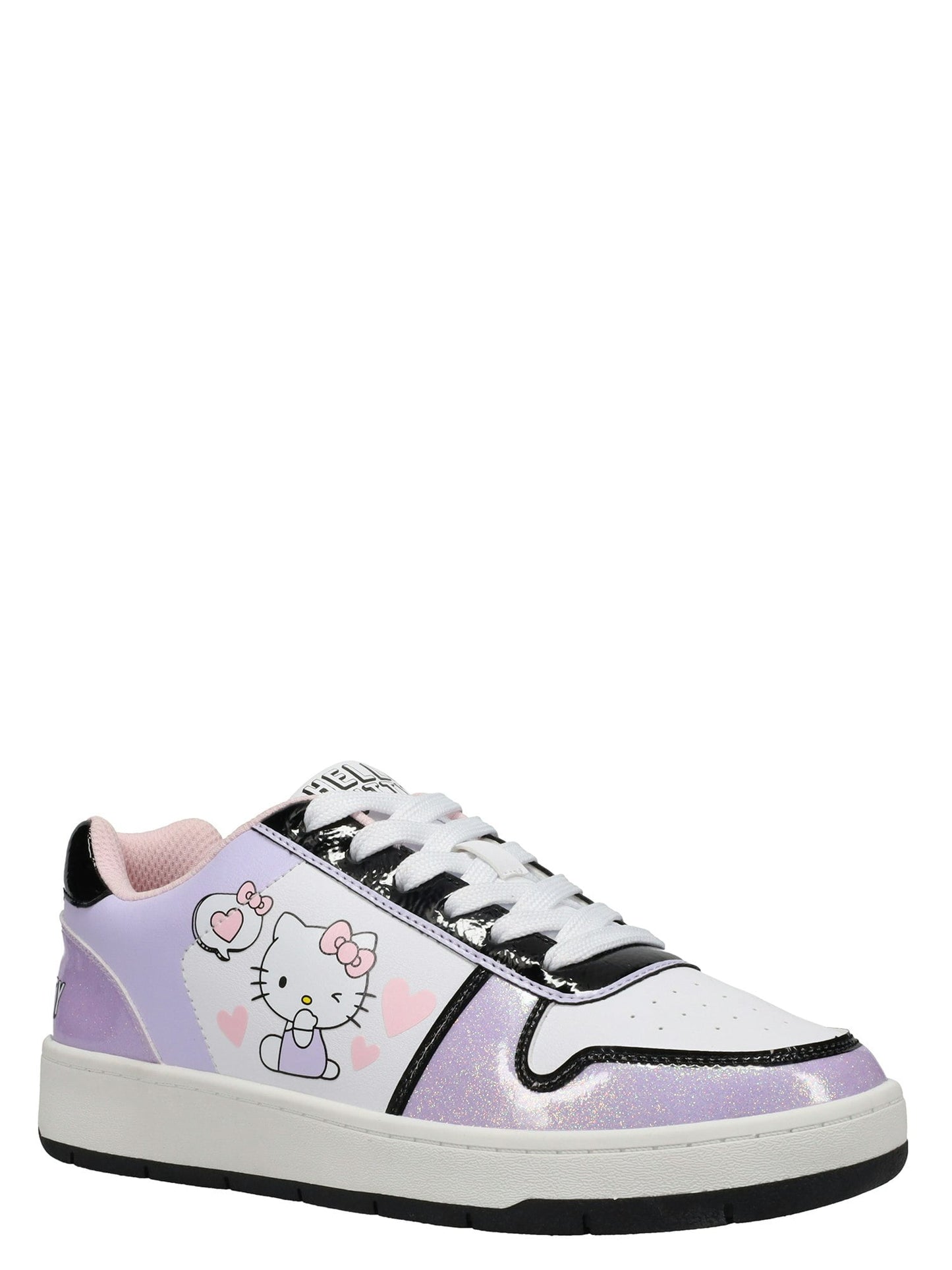 Hello Kitty by Sanrio Women's Pink Casual Court Sneakers, Sizes 6-11, Regular Width - JNR Products