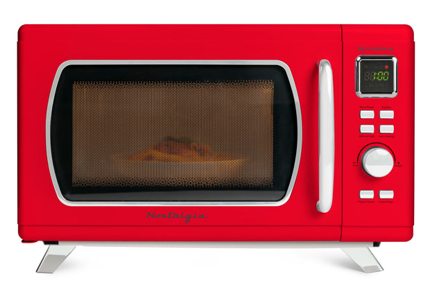 Retro Countertop Microwave Oven - Large 900-Watt - - JNR Products