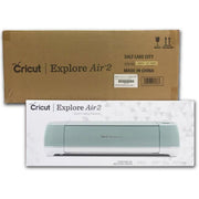 Cricut Explore Air 2 Machine with Iron-On and Vinyl Sampler Packs, Tool Set and Pens Bundle - JNR Products