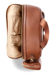 Madden NYC Women's Mini Backpack with Embellished Pouch, Cognac - JNR Products