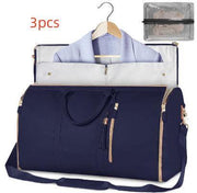 Large Capacity Travel Duffle Bag Women's Handbag Folding Suit Bag Waterproof Clothes Totes - JNR Products