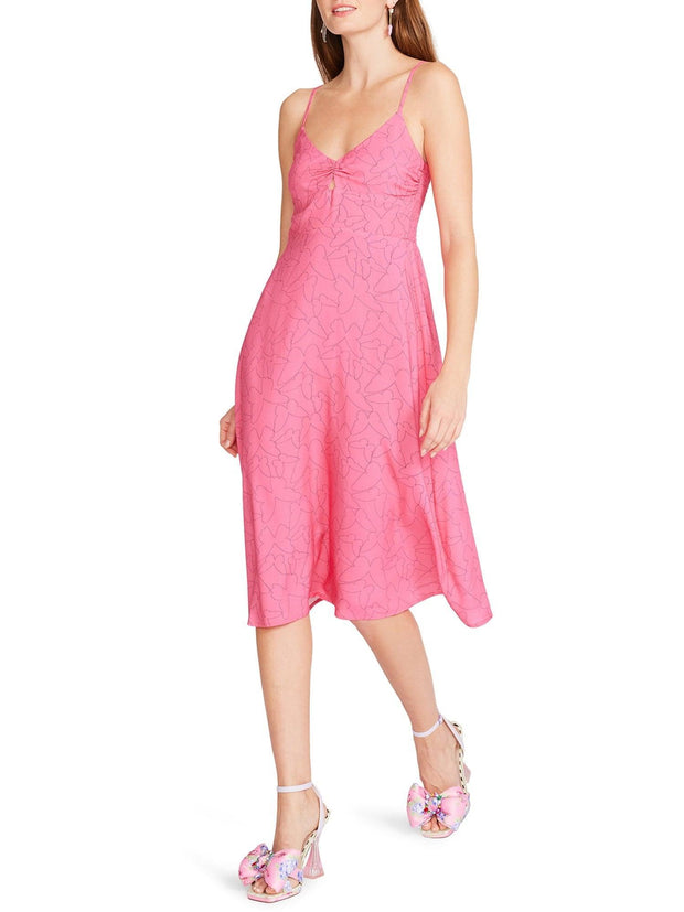 Luv Betsey by Betsey Johnson Women's Cupped Midi Dress - JNR Products