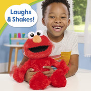 Sesame Street Tickle Me Elmo 13.5-inch Plush Doll, Laughs, Wiggles, and Giggles, Red - JNR Products