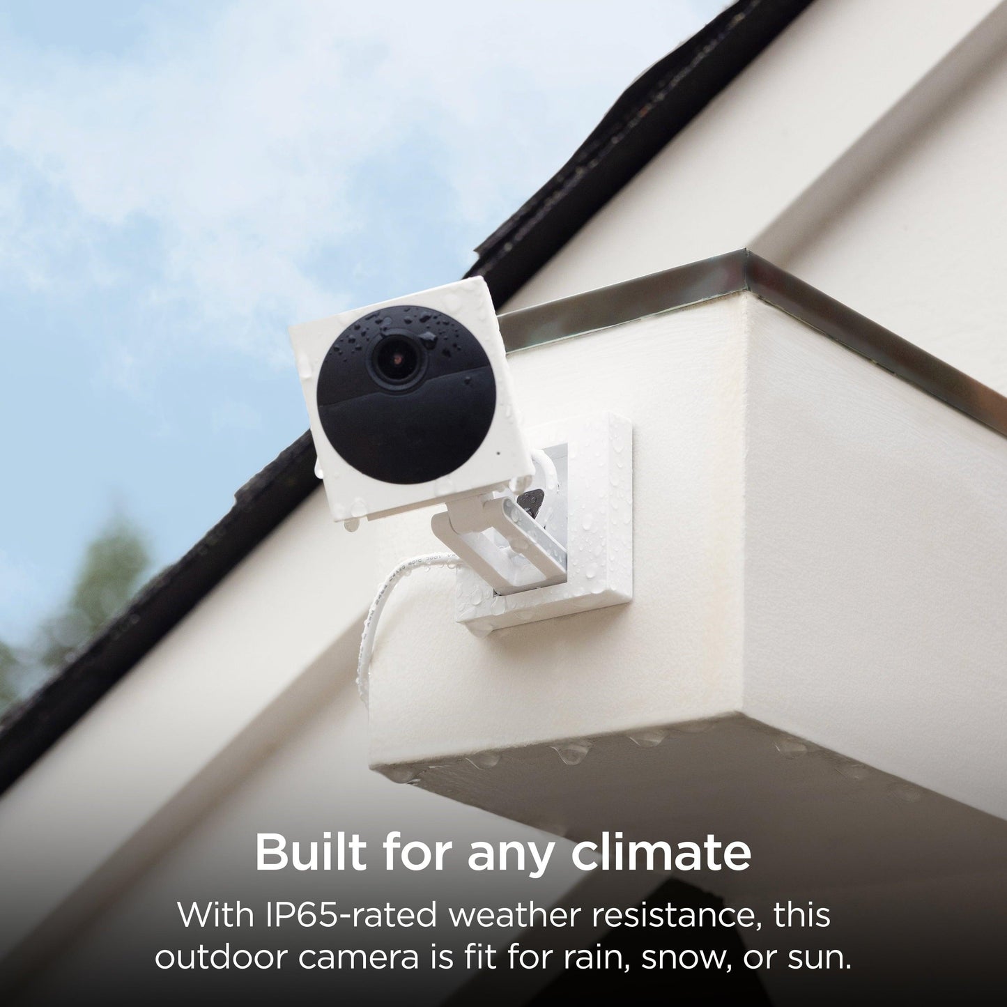 Roku Smart Home Outdoor Camera Battery-Powered Wi-Fi®-Enabled Add-on Wi-Fi®-Connected Wireless Security Surveillance Camera with Motion Detection, Base Station Not Included - JNR Products