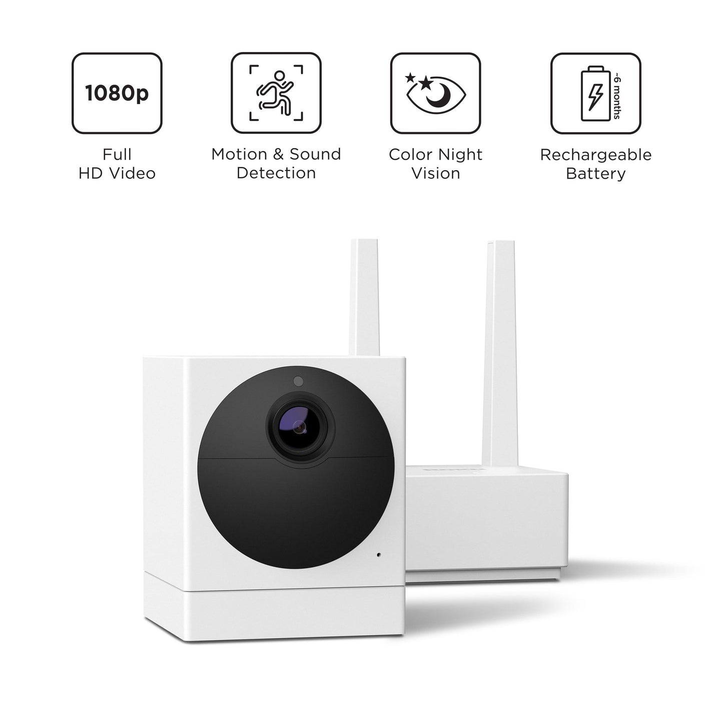 Roku Smart Home Outdoor Camera SE Wi-Fi - Connected Security Surveillance Camera with Motion Detection, Remote Monitoring, and Long-Lasting Battery - JNR Products