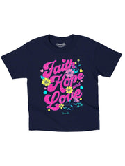 T-Shirt Faith Hope And Love - JNR Products