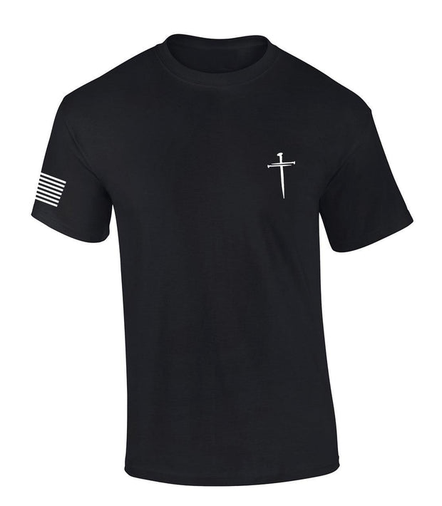 Salvation Jesus Paid It All Receipt Romans 6:23 Bible Scripture Mens Christian Tshirt Jesus Cross Short Sleeve T-shirt Graphic Tee-Black-large - JNR Products