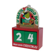 Dr. Seuss' How the Grinch Stole Christmas Red Countdown Christmas Countdown Calendar by Ruz - JNR Products