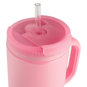 TAL Stainless Steel Hudson Tumbler with Straw 40 fl oz, Shimmering Pink - JNR Products