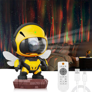 Bee Colorful Projection Lamp,Starry Nebula Ceiling LED Lamp with Timer and Remote, Kids Room Decor Aesthetic, for Christmas, Birthdays, Valentine's Day - JNR Products