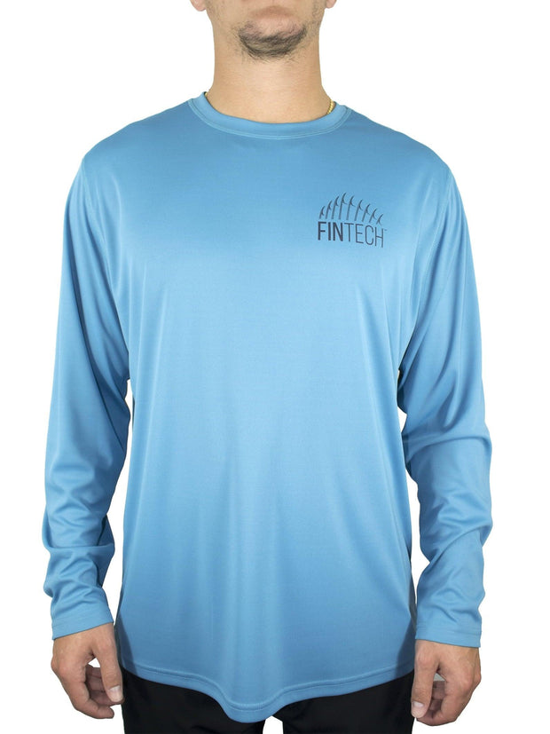 FinTech Men's Long Sleeve Performance Fishing Tee- "Bait Shop" - JNR Products