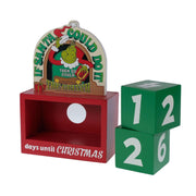 Dr. Seuss' How the Grinch Stole Christmas Red Countdown Christmas Countdown Calendar by Ruz - JNR Products