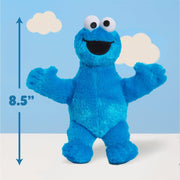 Sesame Street Friends 8-inch Cookie Monster Sustainable Plush Stuffed Animal Baby and Toddler Toys - JNR Products