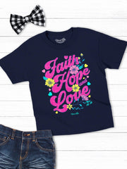 T-Shirt Faith Hope And Love - JNR Products