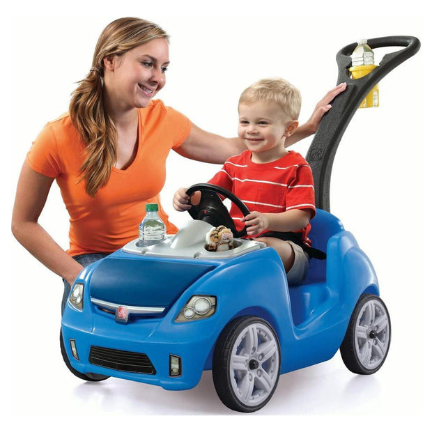 Step2 Whisper Ride II Kids Blue Push Car and Ride on Toy for Toddlers - JNR Products