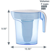 Culligan Zerowater 7 Cup 5-Stage Ready-Pour™ Pitcher - JNR Products